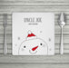 Personalised Snowman Placemat
