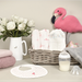 Sophie Allport Flamingos Baby Bib