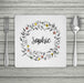 Floral Personalised Name Placemat