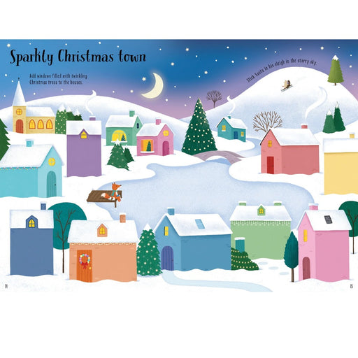 Sparkly Christmas Trees Sticker Book