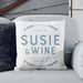 Personalised Happy Place Cushion