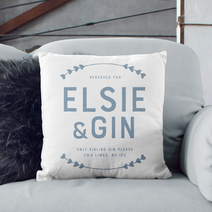 Personalised Happy Place Cushion