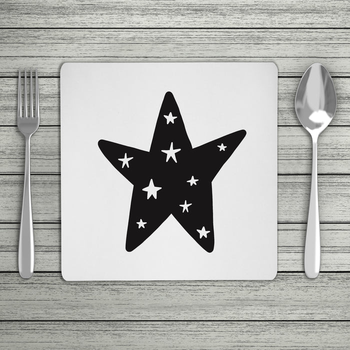 Fun Scandi Personalised Initial Placemat (Mix & Match Colours)