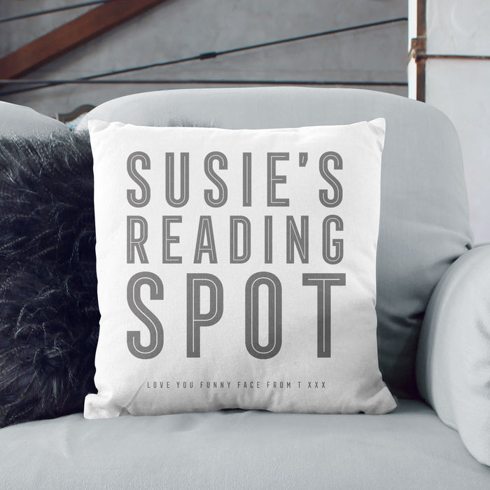 personalised cushion