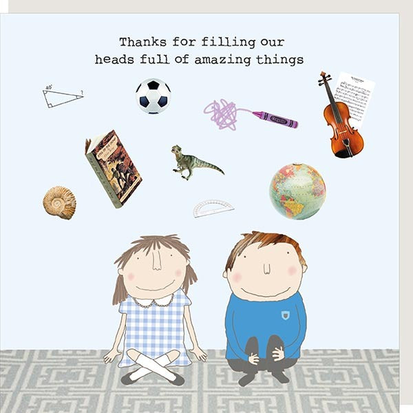 Amazing Things Teacher Card