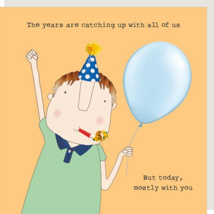 Rosie Made A Thing The Years Boy Birthday Card