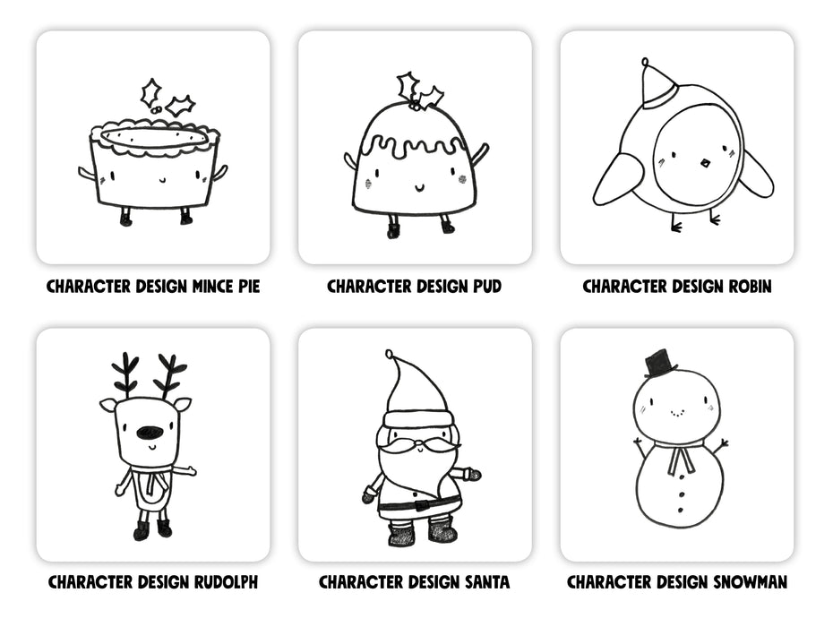 Mix And Match Personalised Christmas Coasters - Various Designs