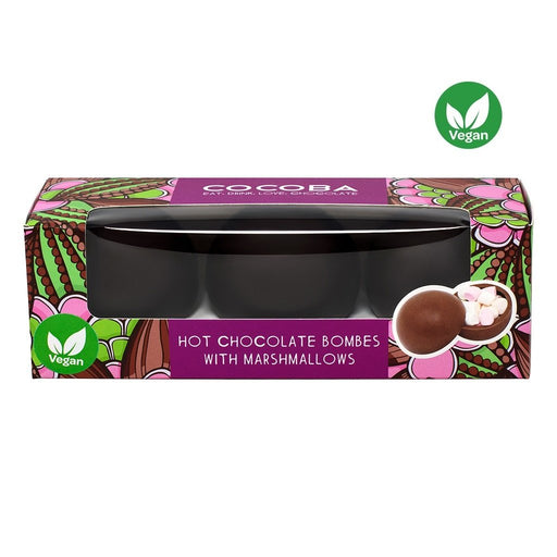 VEGAN Hot Chocolate & Marshmallow Bombes