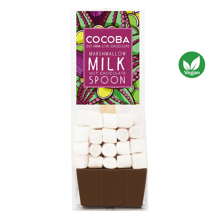 VEGAN Hot Chocolate & Marshmallow Spoon