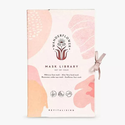 Wanderflower Mask Library Pack Of Four Sheet Mask Set