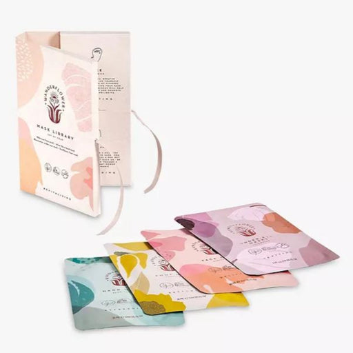 Wanderflower Mask Library Pack Of Four Sheet Mask Set