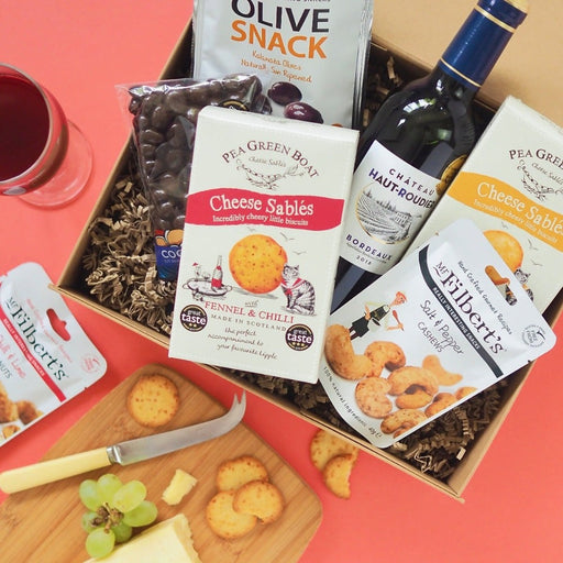The Wine And Nibbles Gift Box