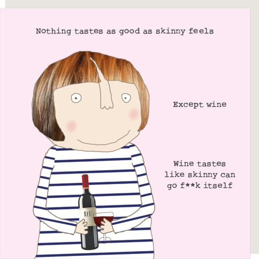 Skinny Vs Wine Card