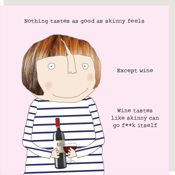 Skinny Vs Wine Card