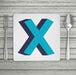Bright 3D Personalised Initial Placemat