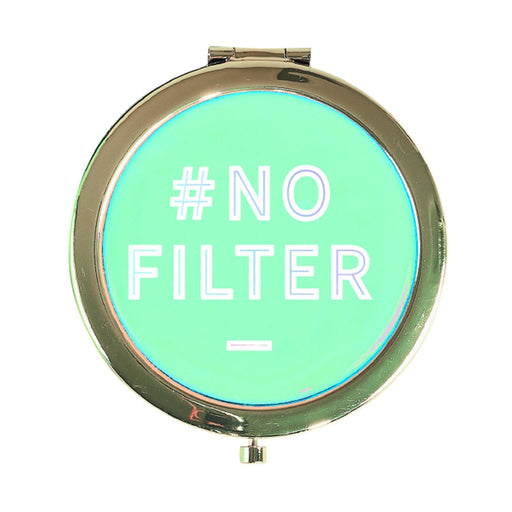 Yes Studio Blue No Filter Compact Mirror