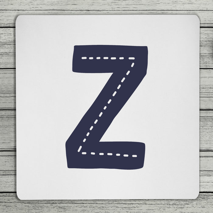 Fun Scandi Personalised Initial Coaster