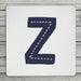 Fun Scandi Personalised Initial Coaster