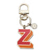 Letterpop Enamel Keyring Z Red Orange