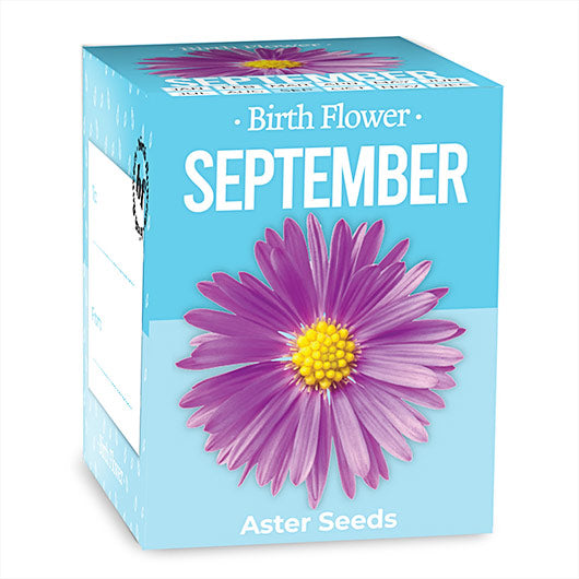 September Birthday Month Seeds - Jan to Dec