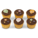 Chocolate Stars & Balloons Fairy Cakes