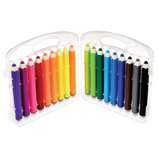 Colourful Creatures Felt Tip Stamp Pens