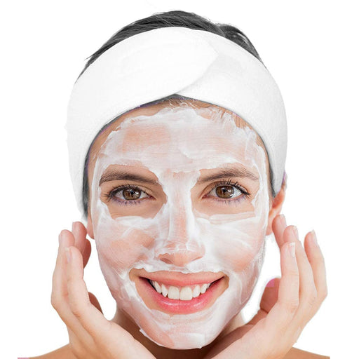 Cotton Spa Headband White
