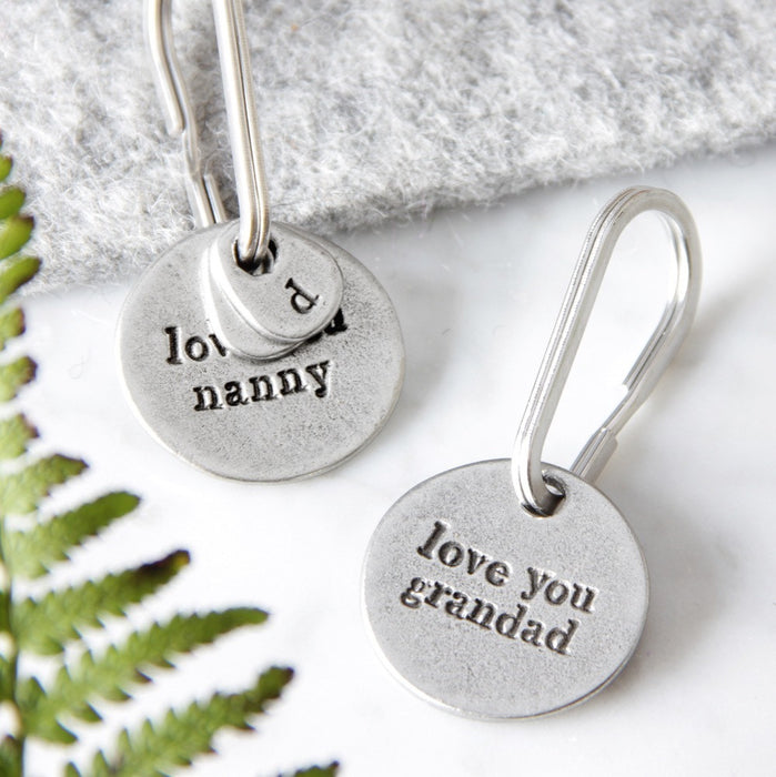 Love You Grandparent Keyring - Nanna