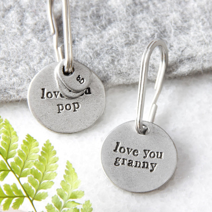 Love You Grandparent Keyring - Nanna