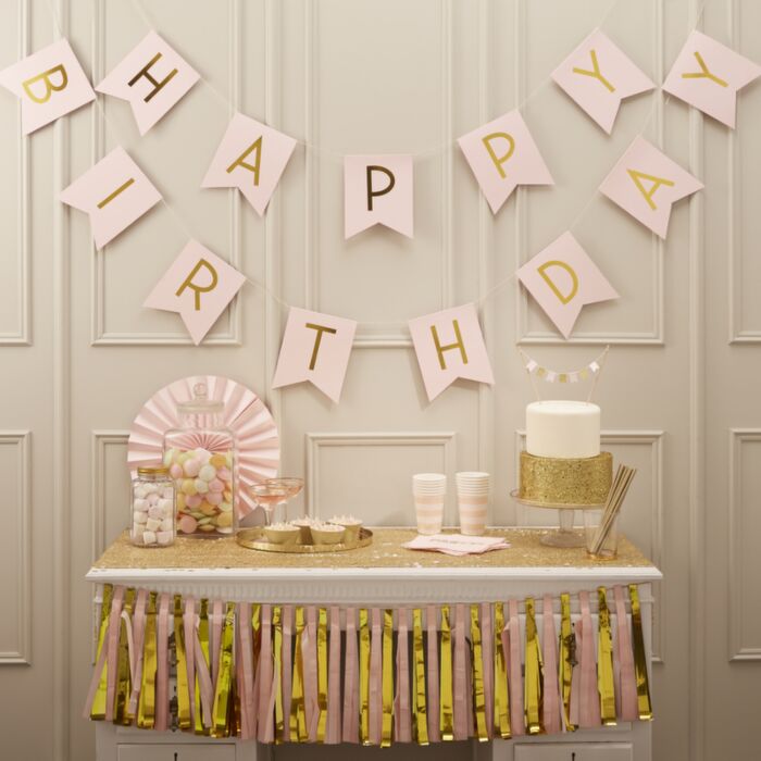 Happy Birthday Bunting