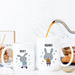 Personalised Bunny Family Mugs