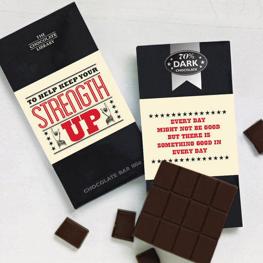 Luxury Belgian Chocolate Message Bars - Various Designs