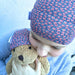 Girl's Liberty Print Ditsy Red Bold Beanie (Various Sizes)
