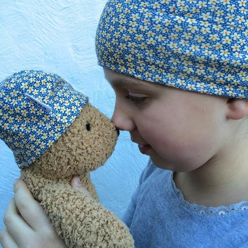 Girl's Liberty Print Ditsy Yellow Bold Beanie (Various Sizes)