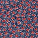 Girl's Liberty Print Ditsy Red Bold Beanie (Various Sizes)