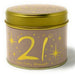 Happy Birthday Candle Tins - Milestone Ages 21