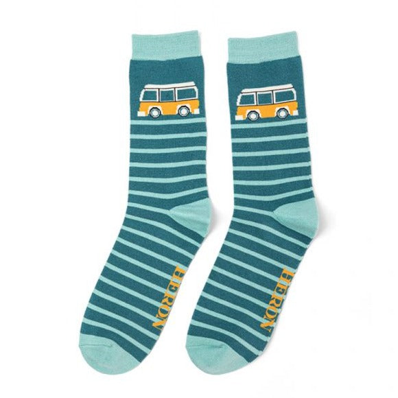 Men's Bamboo Socks - Campervans