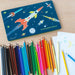 Space Age 36 Colouring Pencils In A Tin