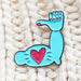 Stay Strong Encouragement Enamel Pin