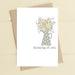 "Thinking of You Grey Flower Pot" Card