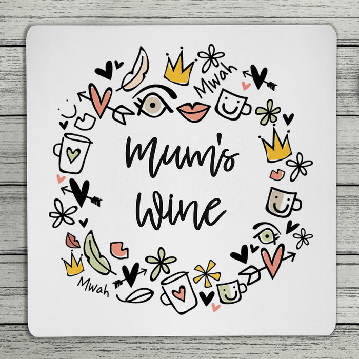 Happy Personalised Name Coaster